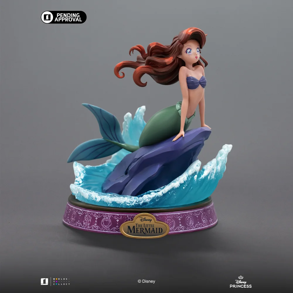 Iron Studios Disney's Princess Ariel Anime Princess Statue Bild 1