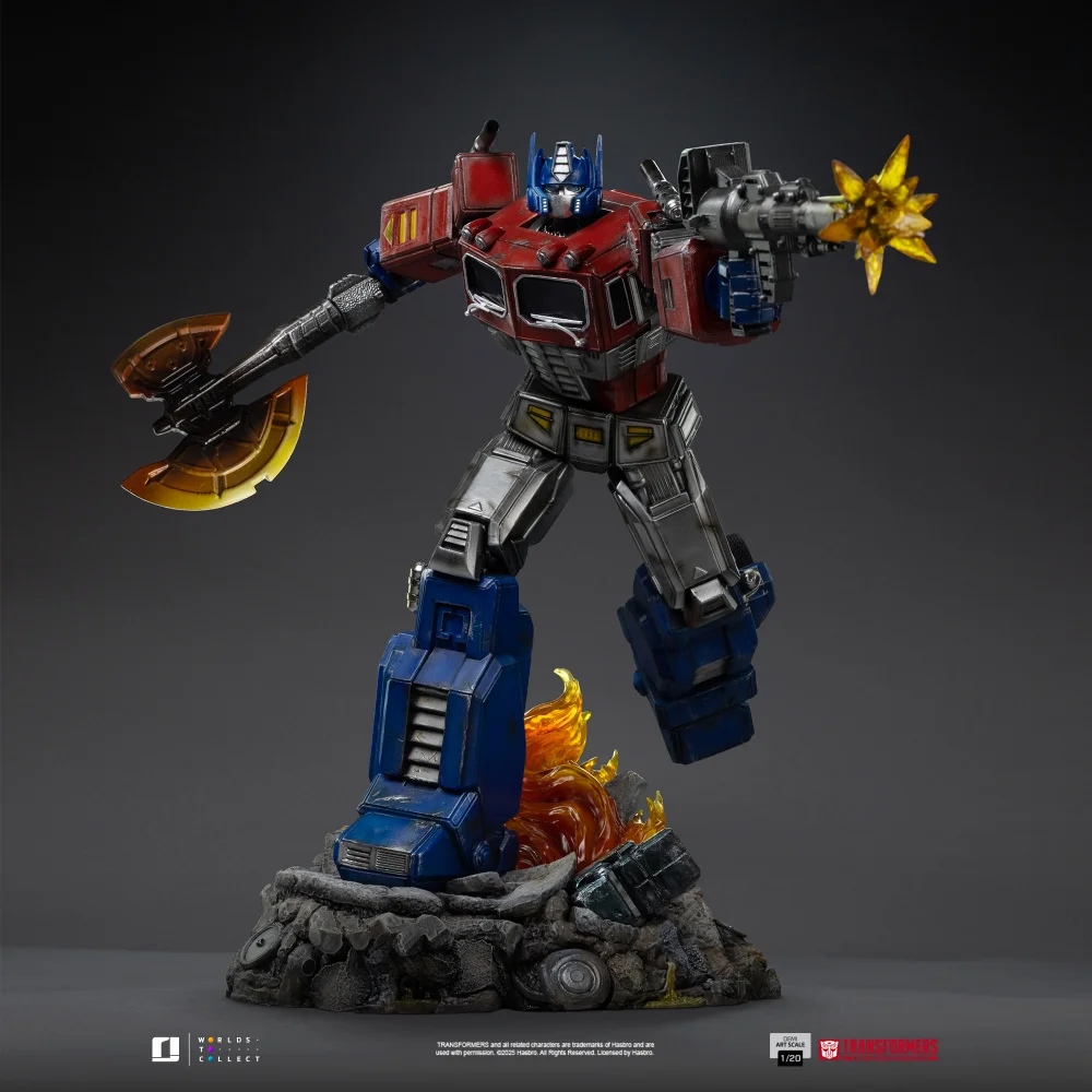 Iron Studios Transformers Optimus Prime Demi Art Scale 1/20 Scale Statue Bild 1