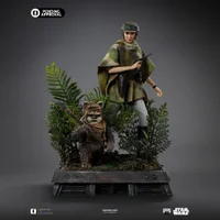 Iron Studios Star Wars Episode VI Leia and Wicket Art Scale 1/10 Scale Statue - undefined undefined