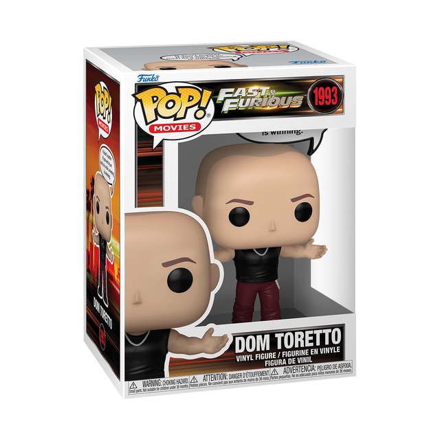 POP! Sayings: Fast & Furious S2 – Dominic Toretto Funko POP! Vinyl