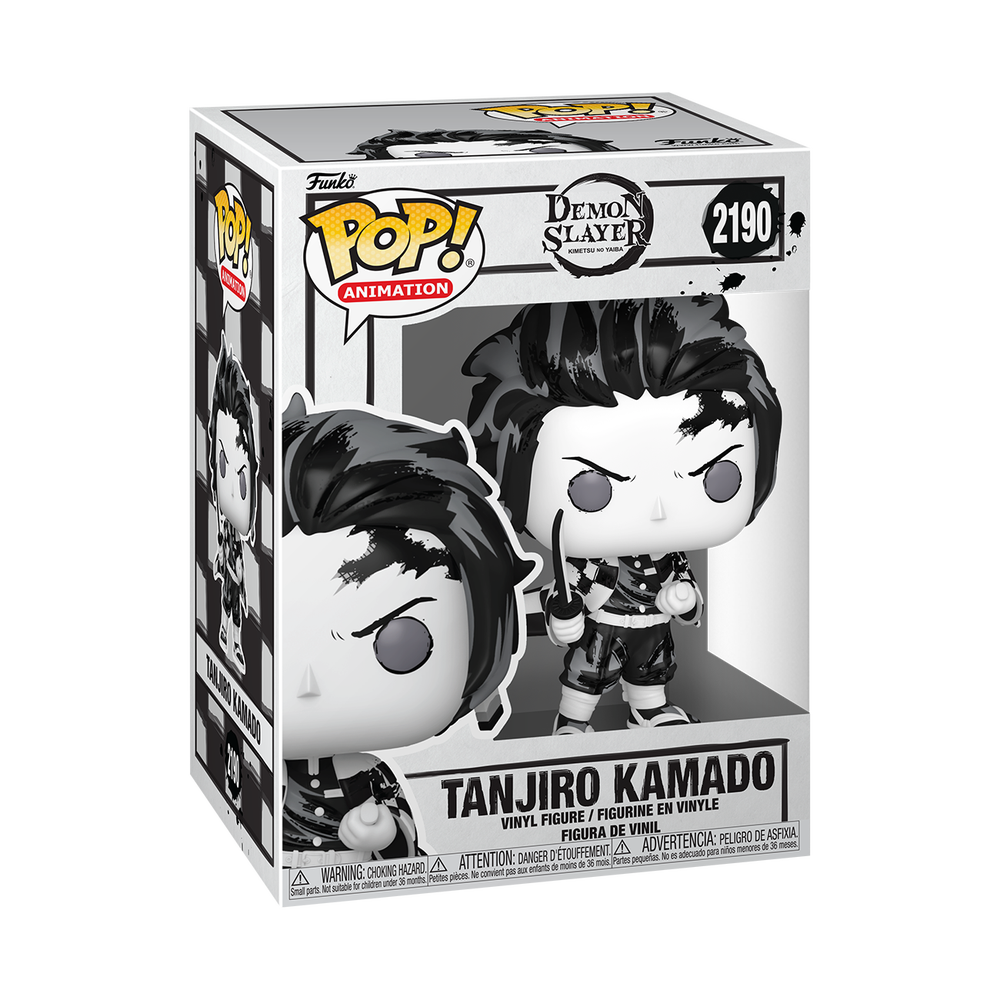 POP! Animation: Demon Slayer – Tanjiro (Sumi-Ink) Funko POP! Vinyl Bild 1