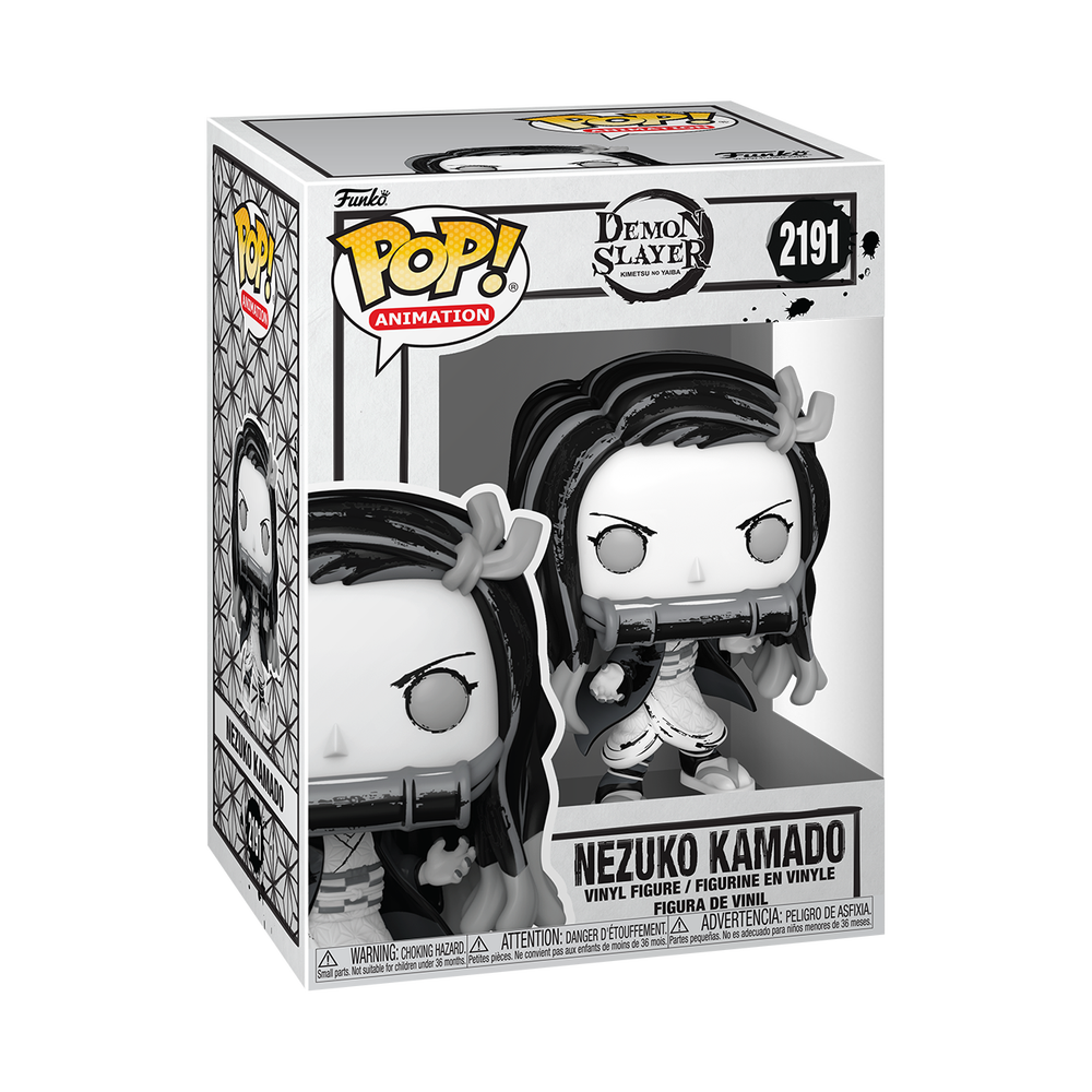 POP! Animation: Demon Slayer – Nezuko (Sumi-Ink) Funko POP! Vinyl Bild 1