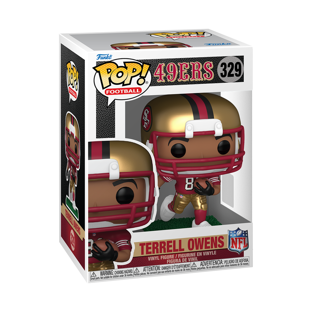 NFL Legends Terrell Owens (49ers) Funko POP Vinyl Bild 1