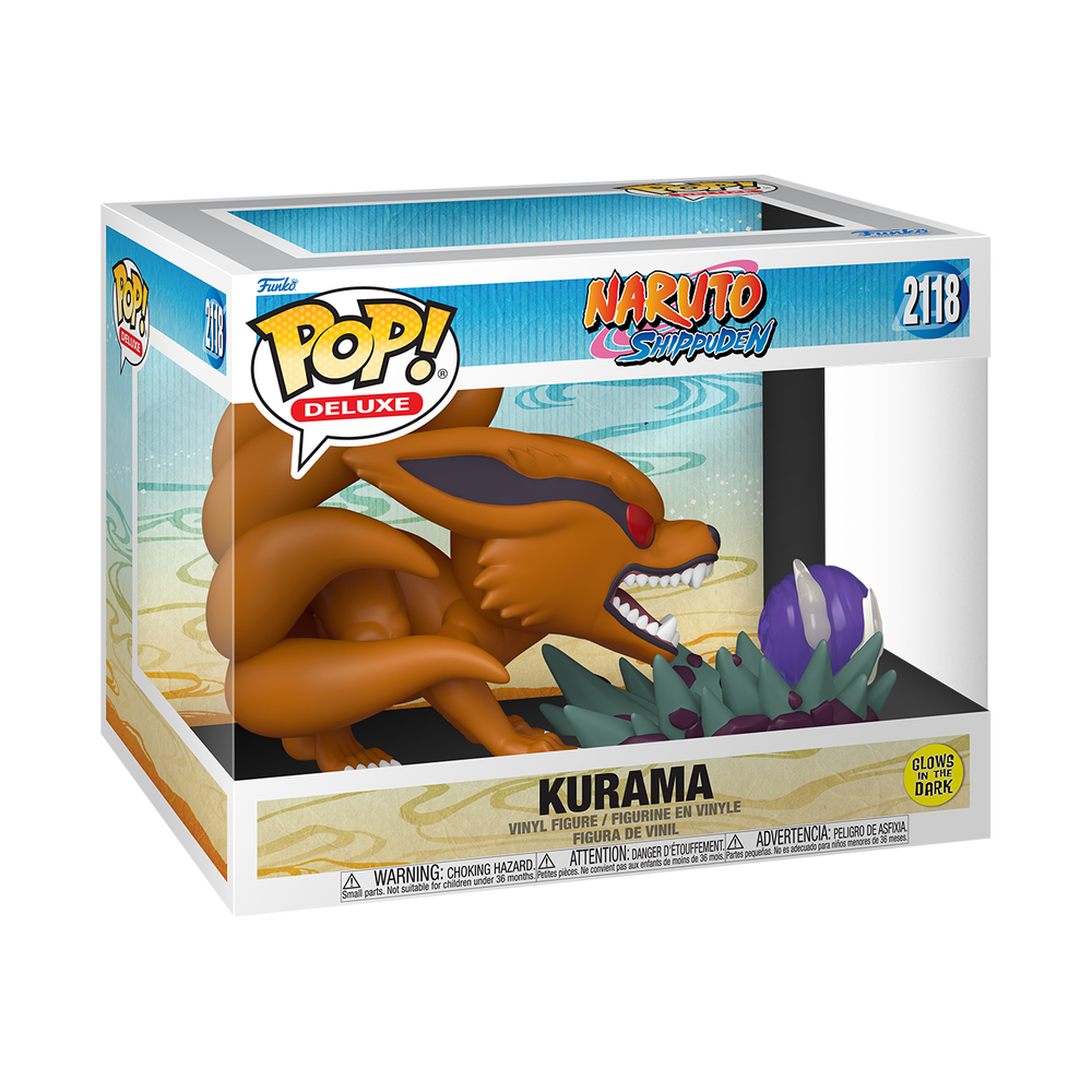 Naruto Shippuden Kurama (Glow) Funko POP Vinyl Bild 1