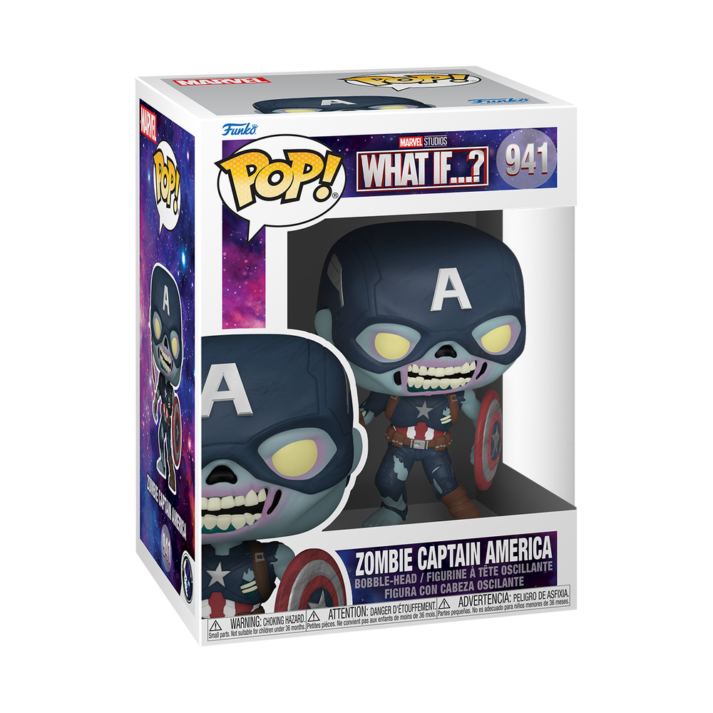 Marvel Zombie Captain America Funko Pop Vinyl Bild 1
