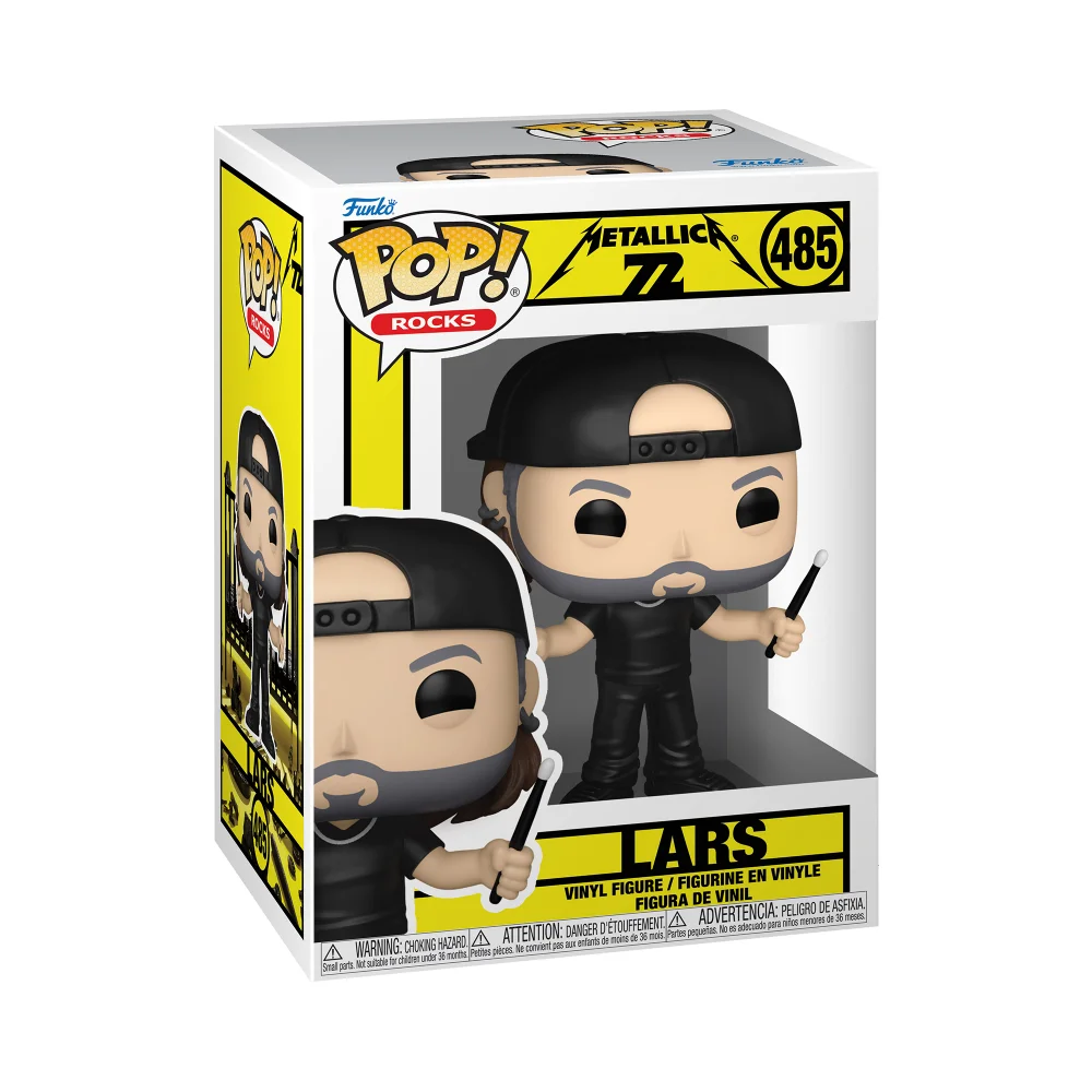 POP Rocks Metallica Lars Funko POP Vinyl Bild 1