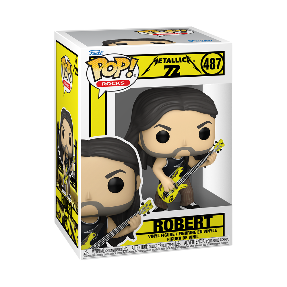 POP Rocks Metallica Robert Funko POP Vinyl Bild 1