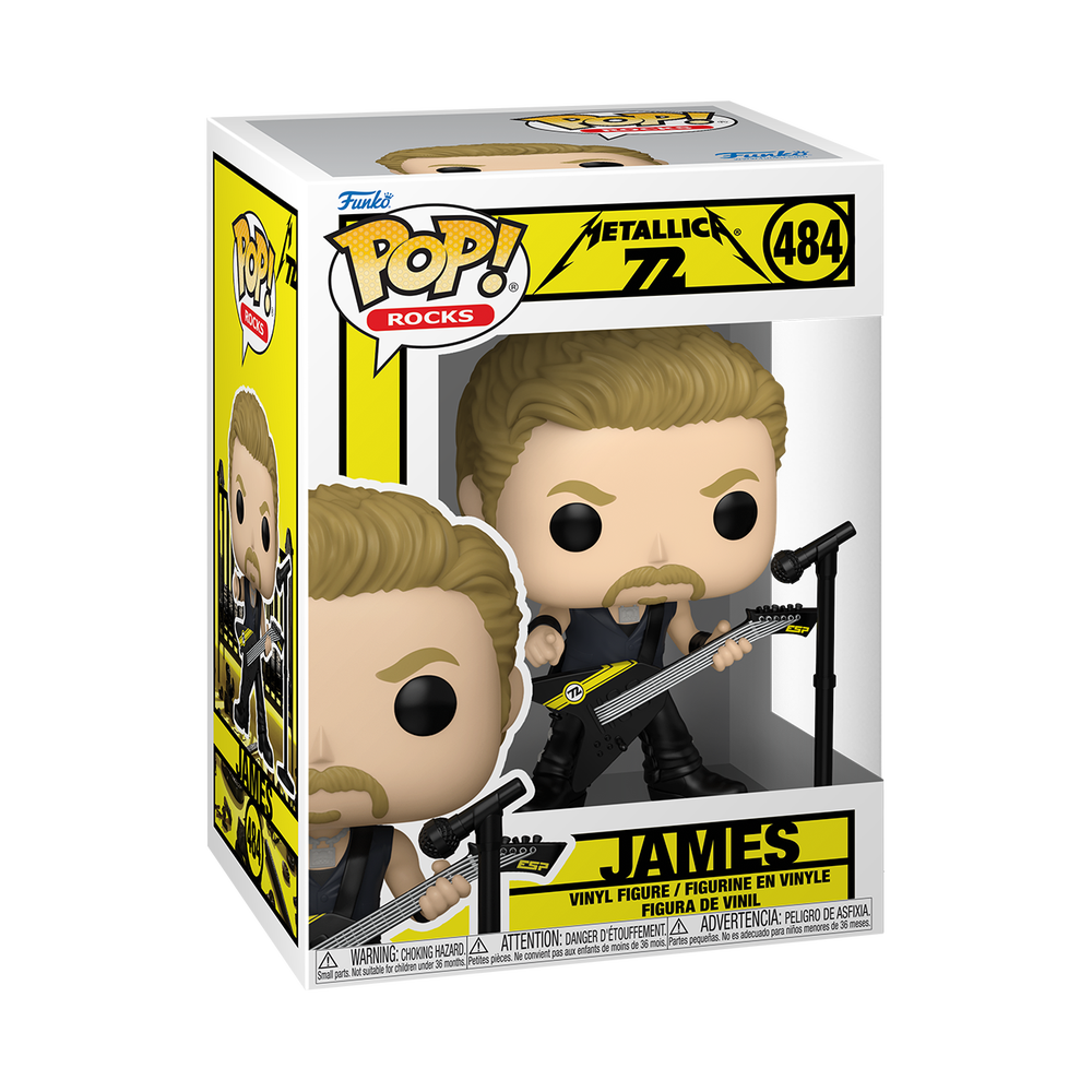 POP Rocks Metallica James Funko POP Vinyl Bild 1