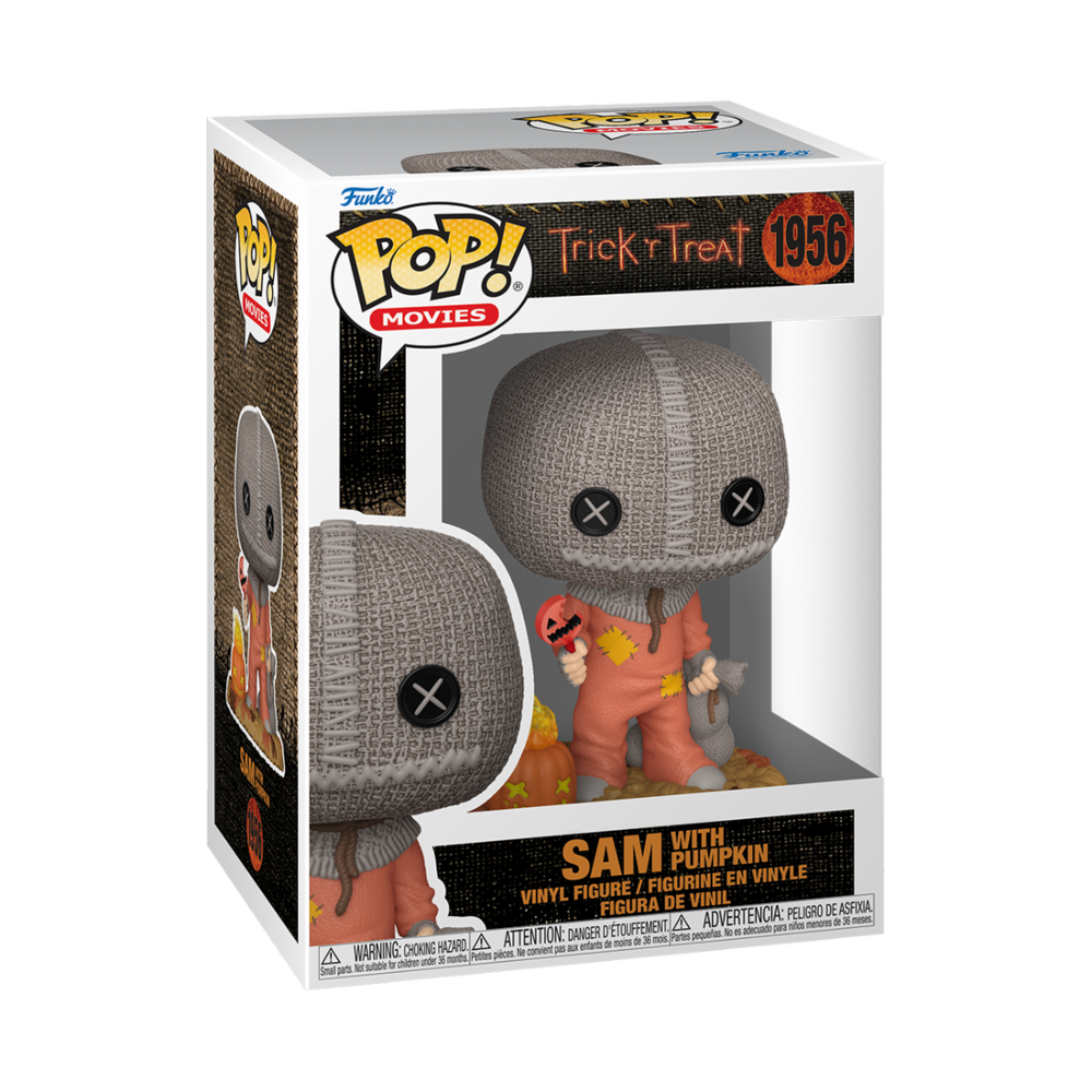 Trick 'r Treat Sam with Pumpkin Funko POP Vinyl Bild 1