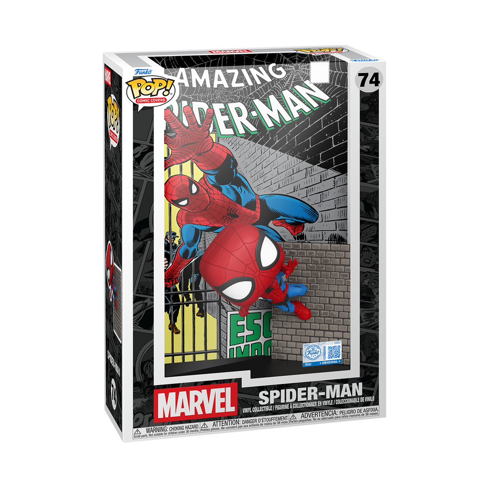 POP Comic Cover Marvel Spider-Man 65 Funko Pop Vinyl Bild 1
