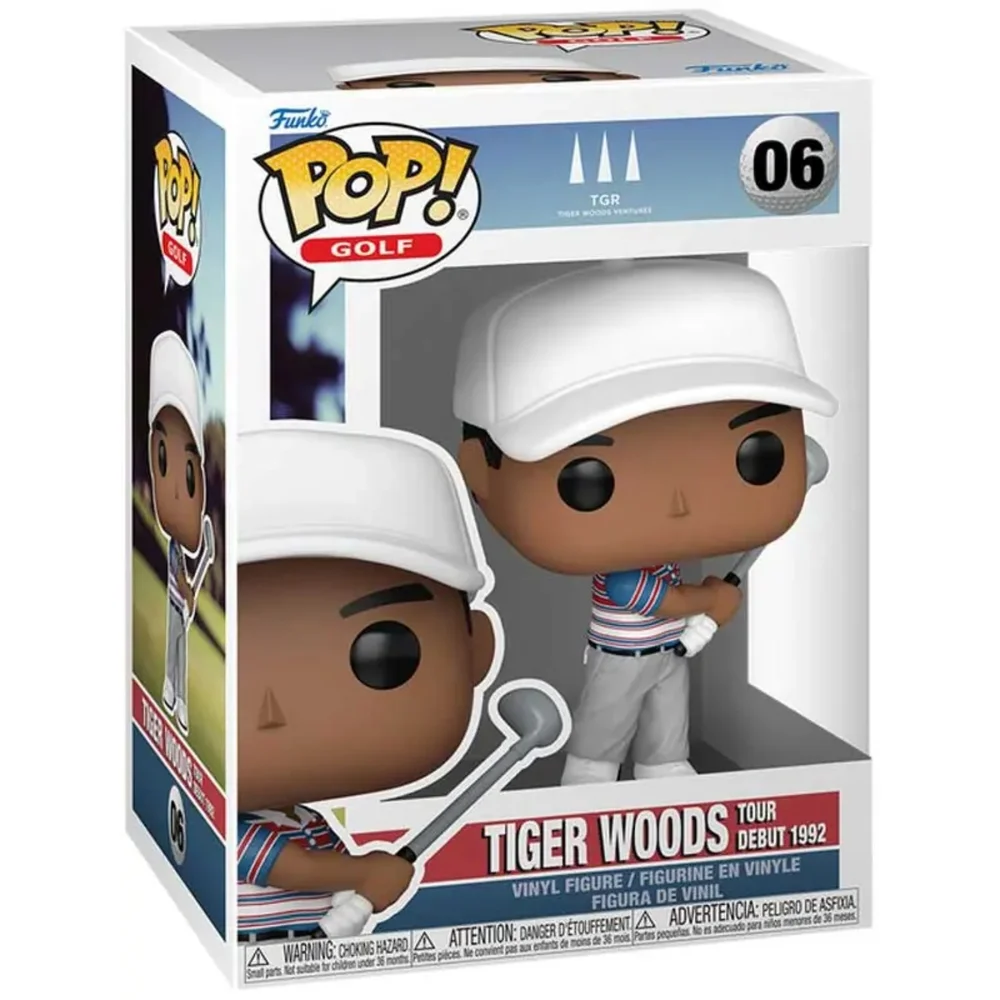 POP Golf: Tiger Woods Tour Debut 1992 Funko POP Vinyl Bild 1