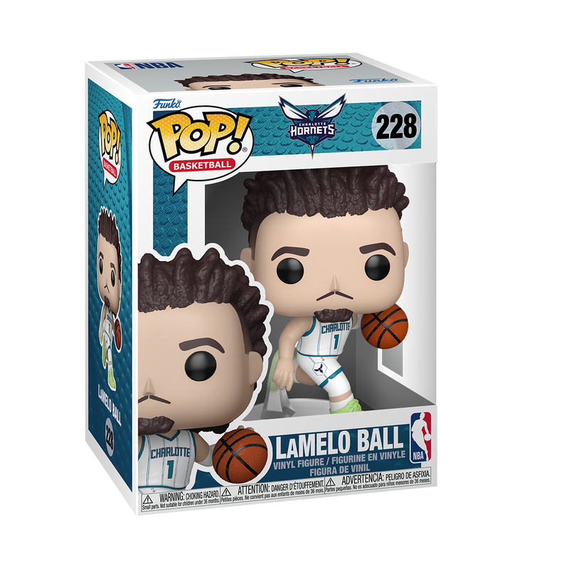 NBA Hornets Lamelo Ball (Home) Funko POP Vinyl Bild 1