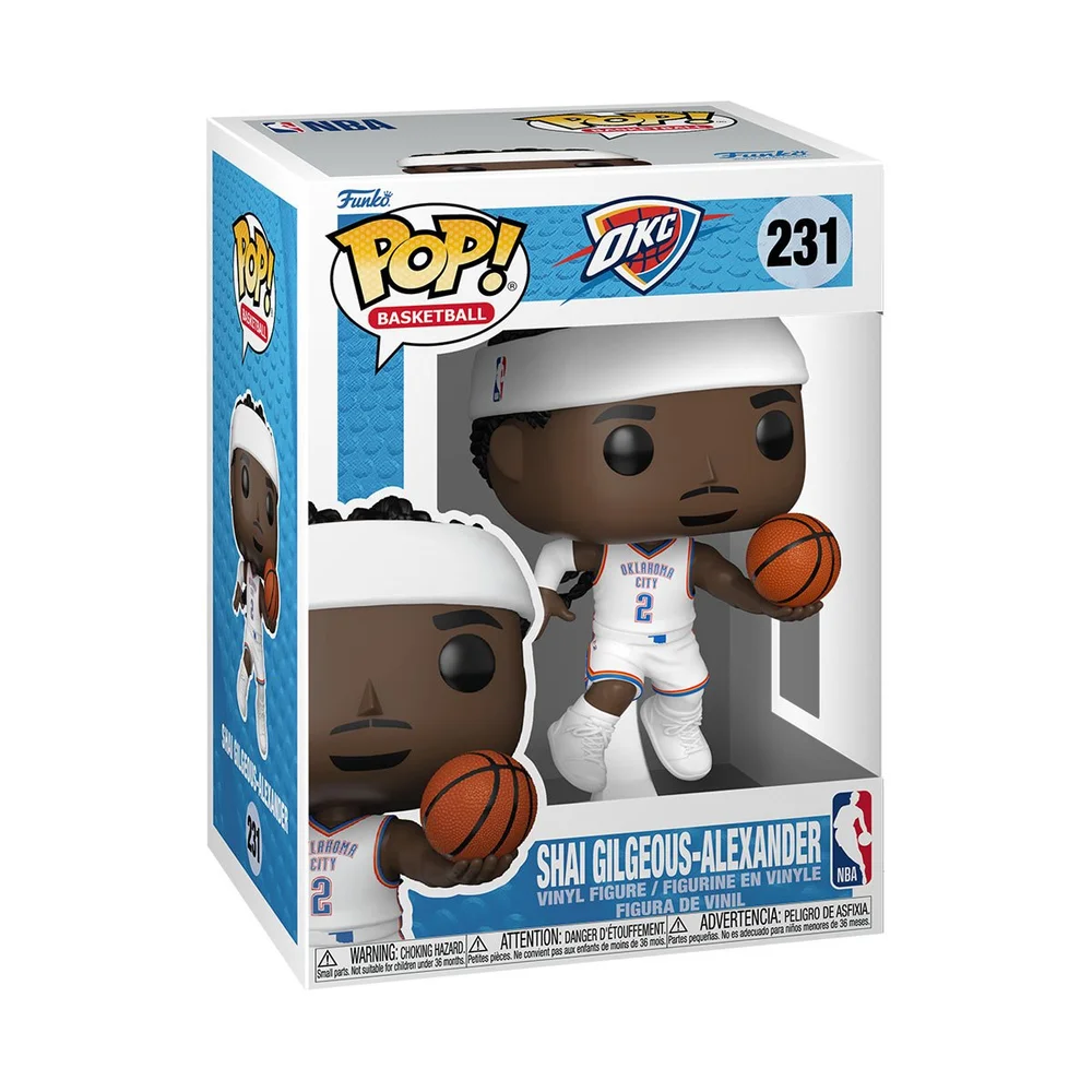 NBA Thunder SG-A (Home) Funko POP Vinyl Bild 1