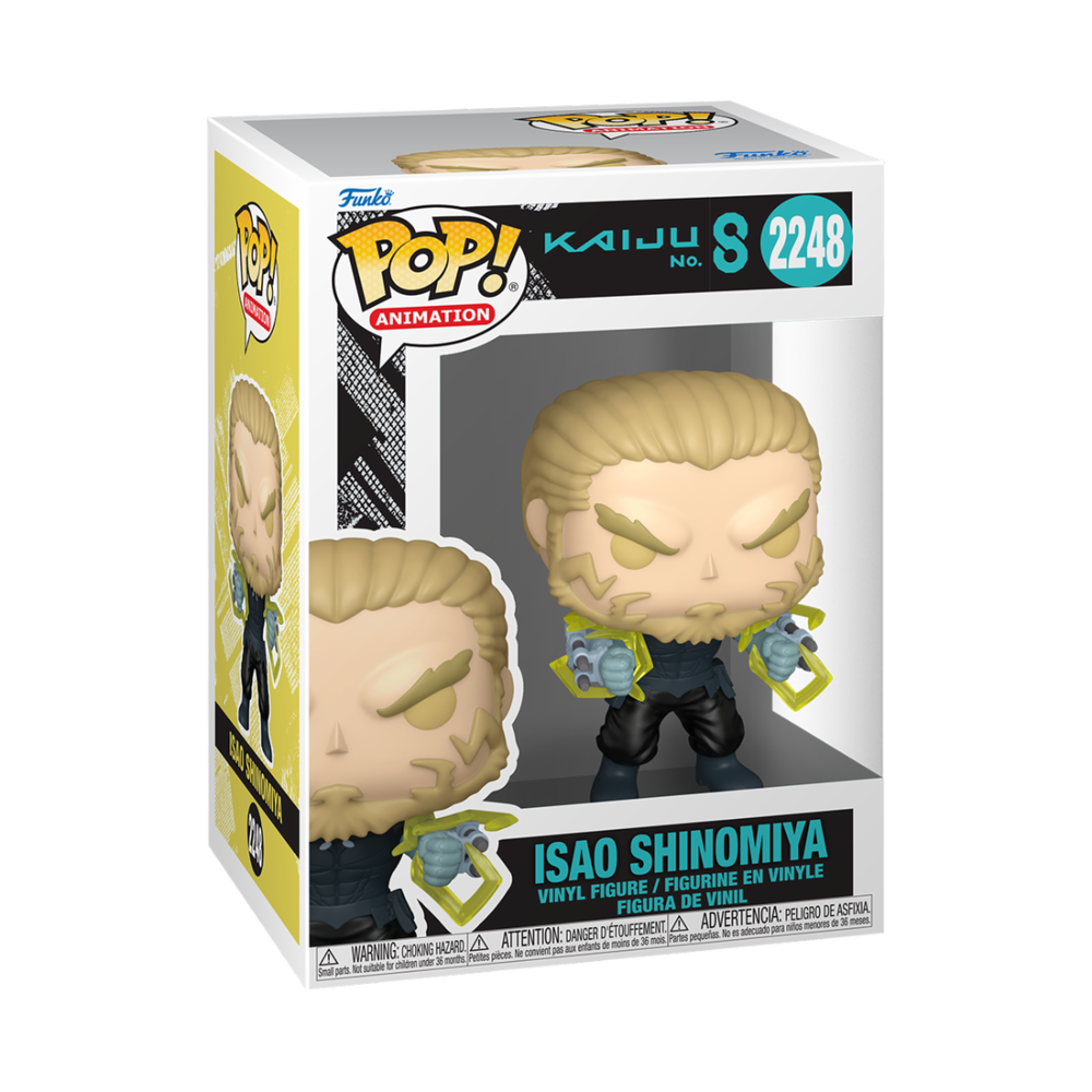 Kaiju No.8 Isao Shinomiya Funko POP Vinyl Bild 1