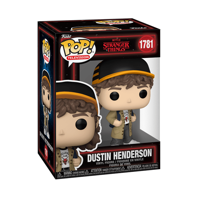 Stranger Things Dustin Henderson Funko POP Vinyl Bild 1