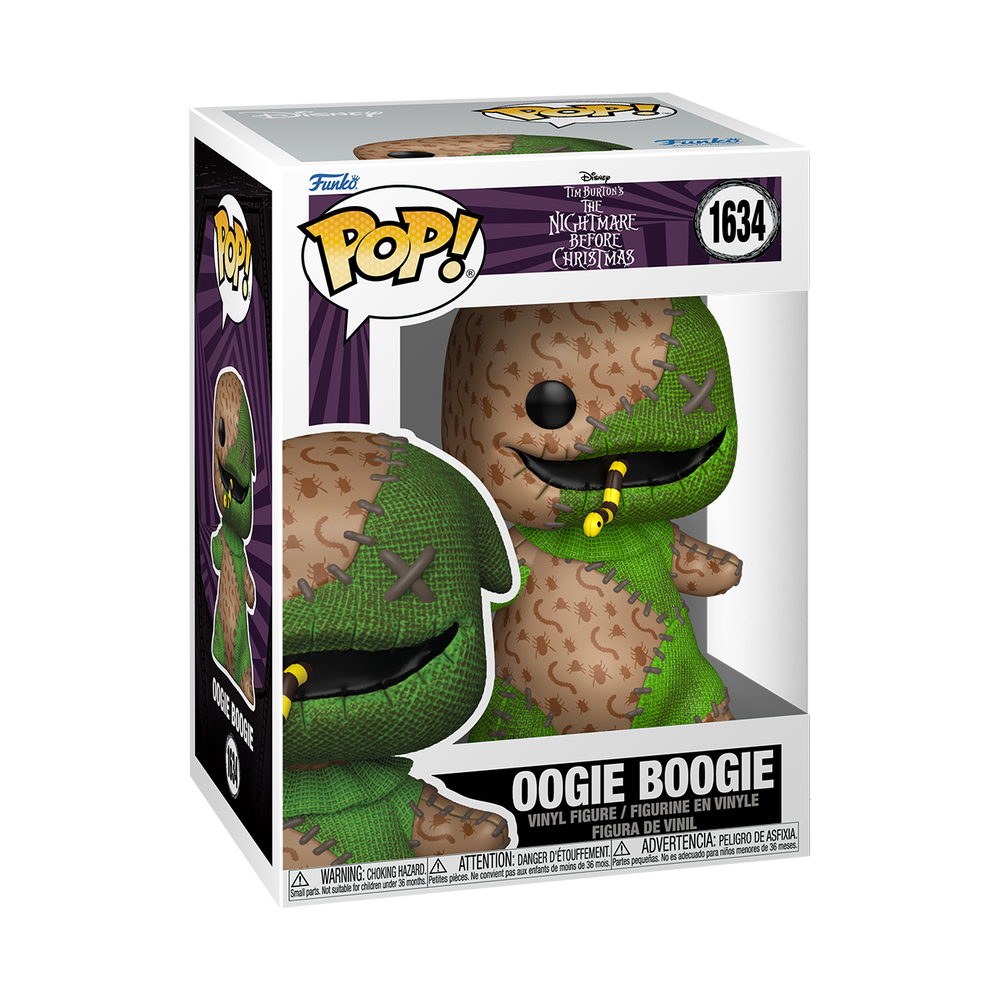 Disney A Nightmare Before Christmas Patchwork Oogie Boogie Funko POP Vinyl Bild 1