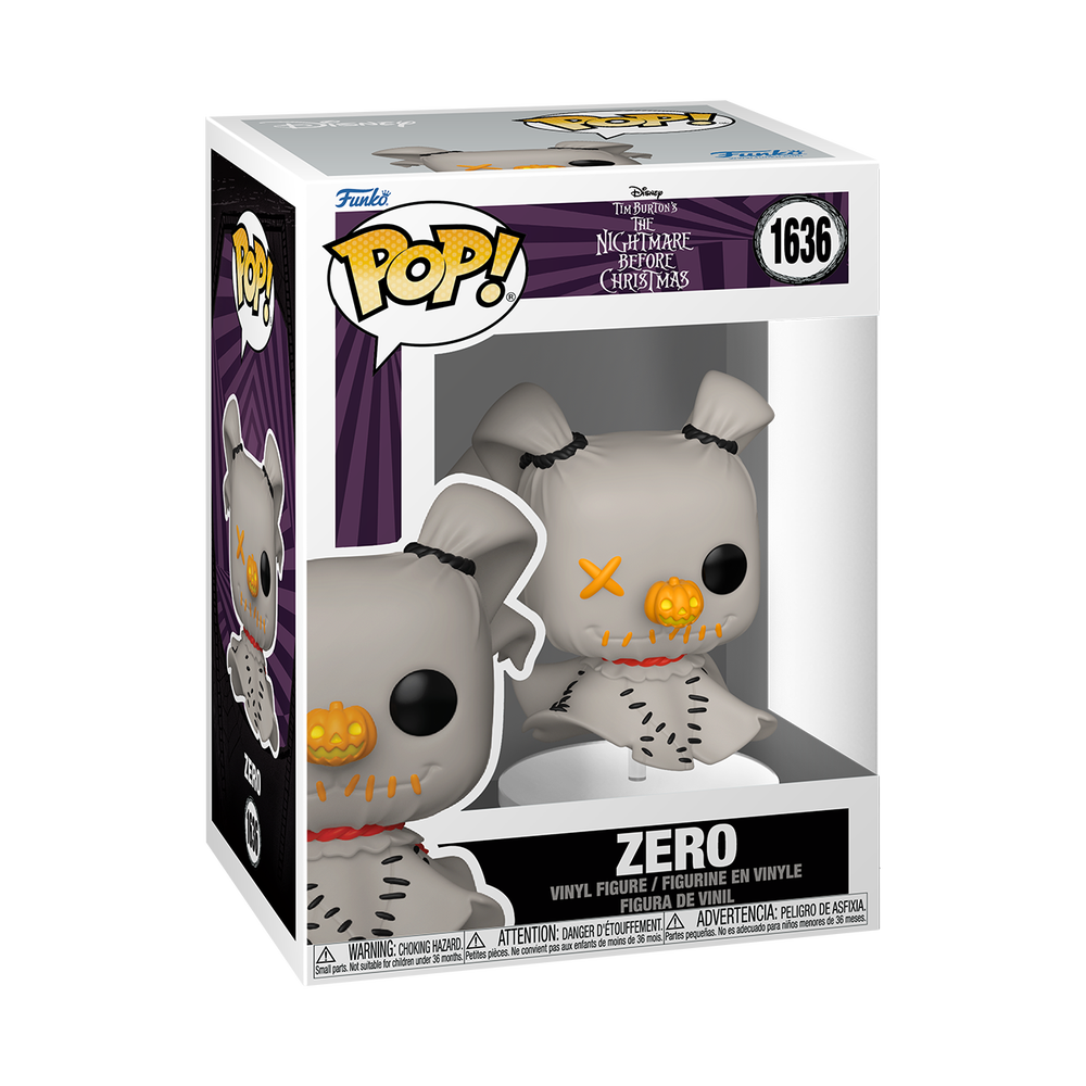 Disney A Nightmare Before Christmas Patchwork Zero Funko POP Vinyl Bild 1