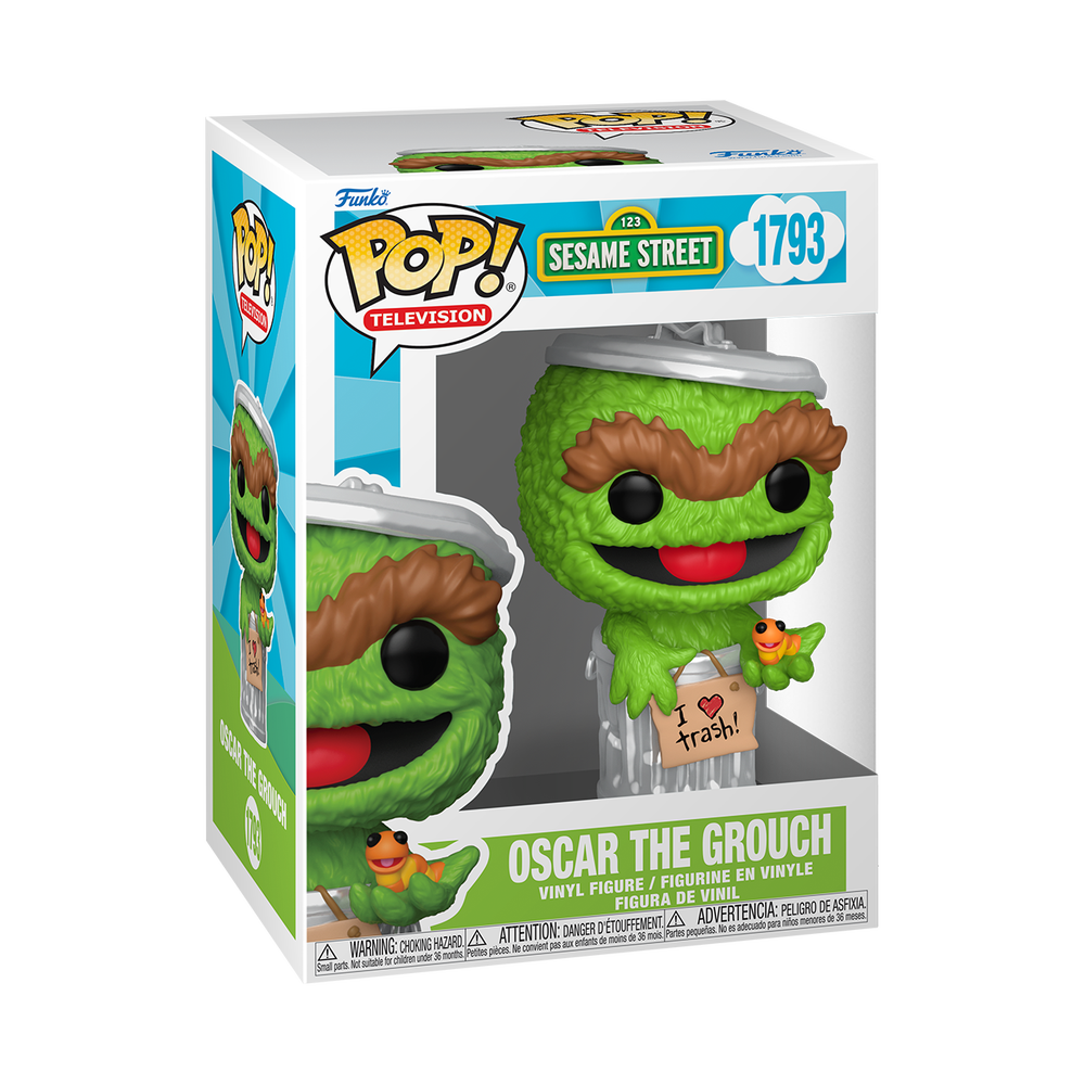 Sesame Street Oscar The Grouch Funko POP Vinyl Bild 1