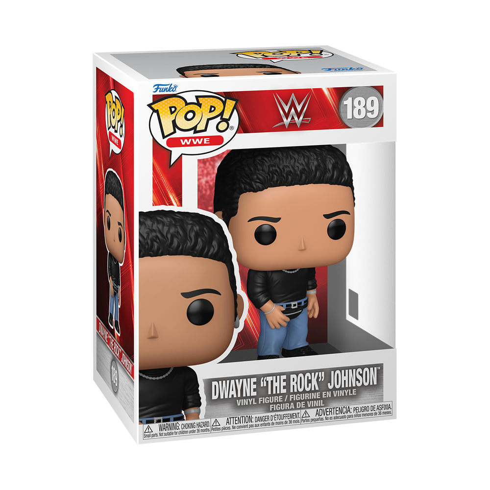 WWE The Rock With Fanny Pack Funko POP Vinyl Bild 1