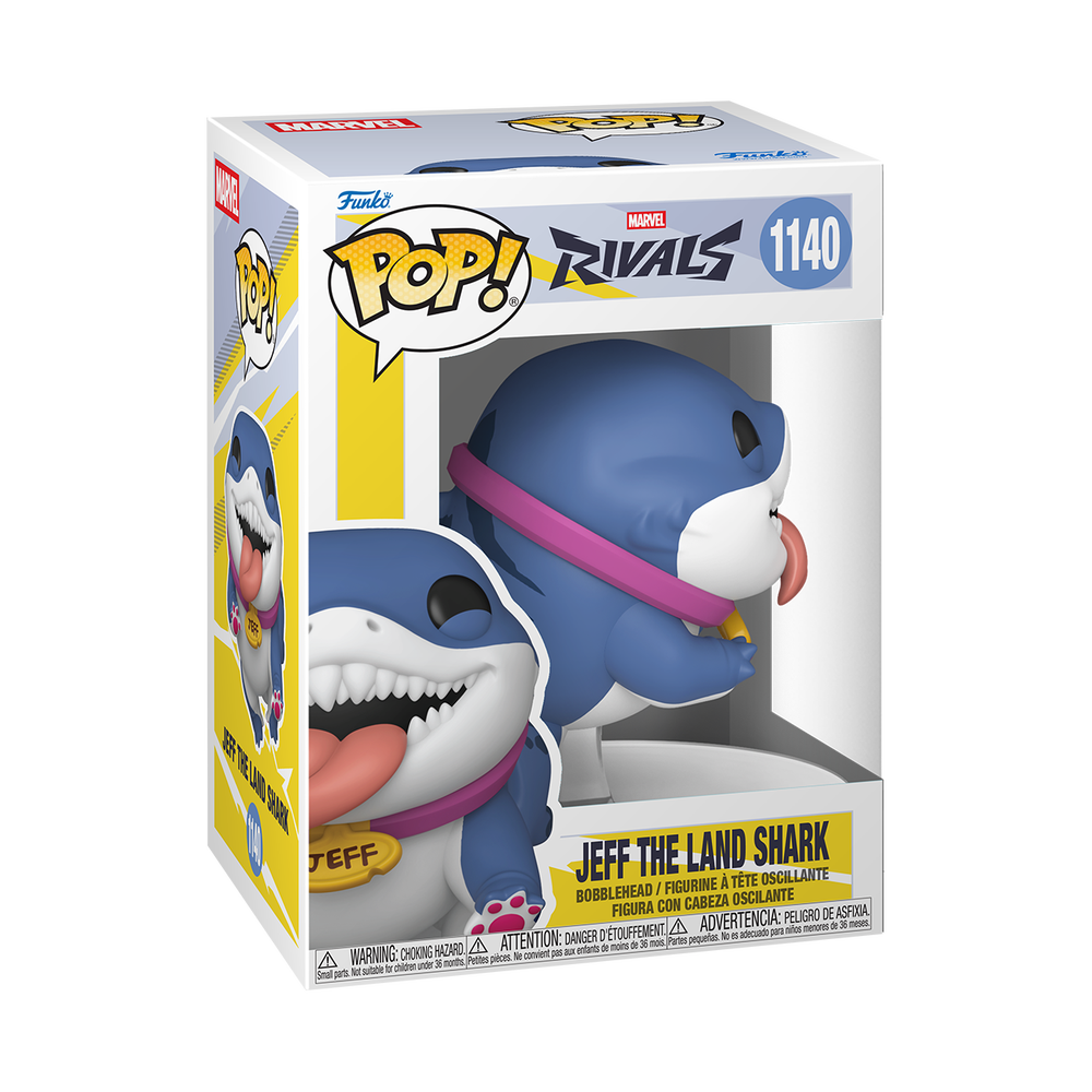 Marvel Rivals Jeff the Land Shark Funko POP Vinyl Bild 1