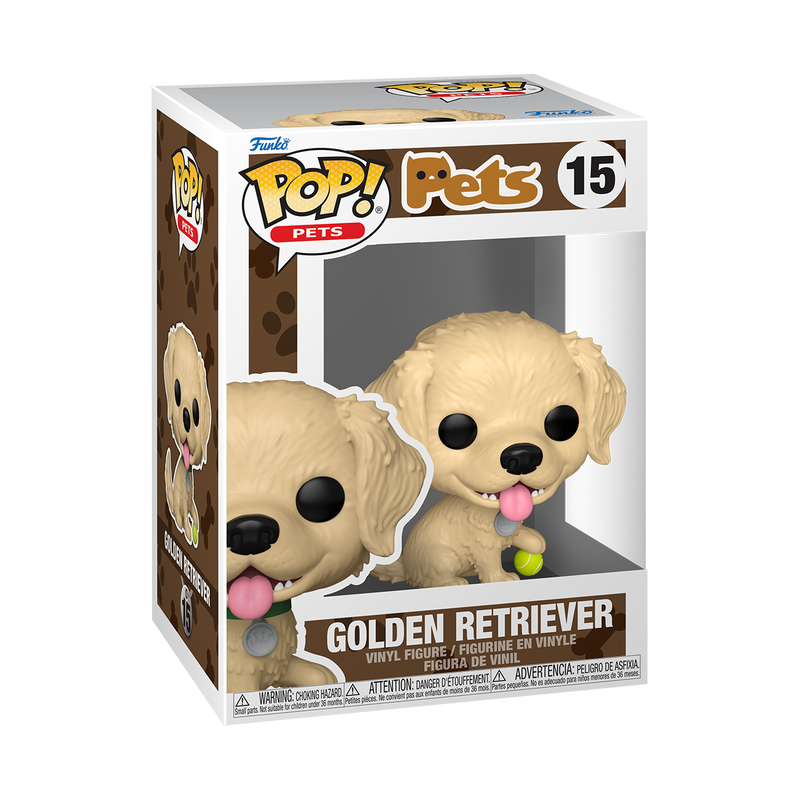 POP Pets Golden Retriever Funko POP Vinyl Bild 1