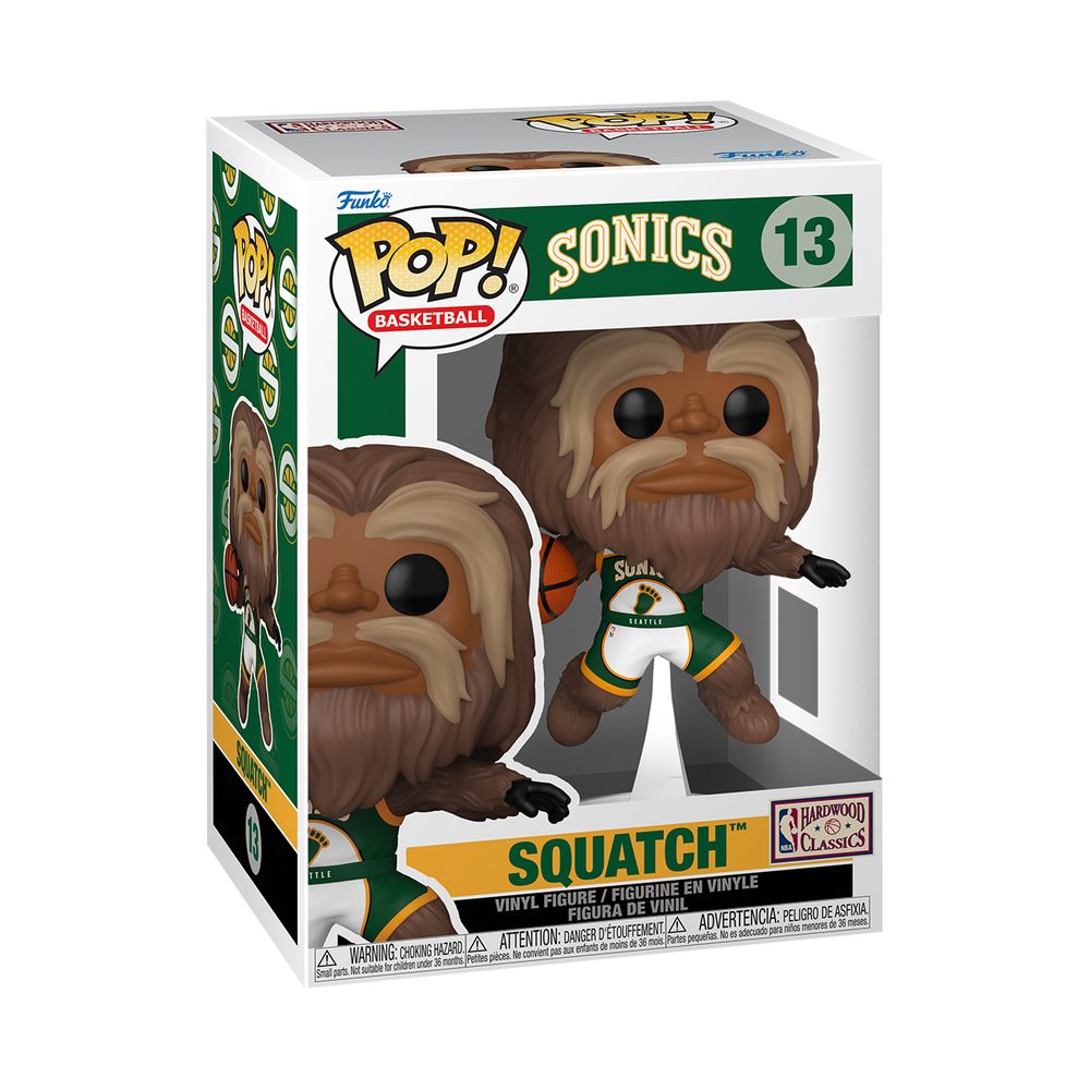 NBA Sonics Sasquatch Funko POP Vinyl Bild 1
