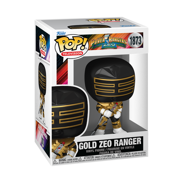 POP! TV: Power Rangers Zeo – Zeo Ranger Gold Funko POP! Vinyl