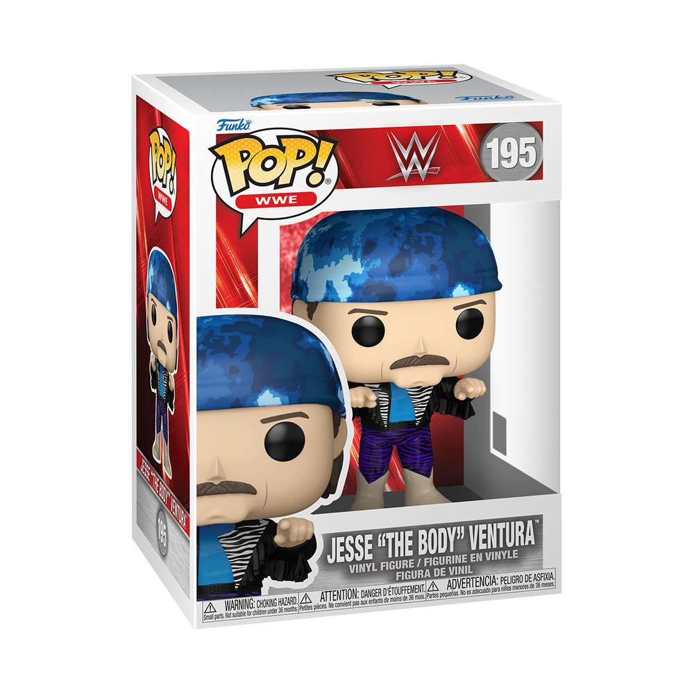 POP! WWE: Jesse “The Body” Ventura Funko POP! Vinyl Bild 1