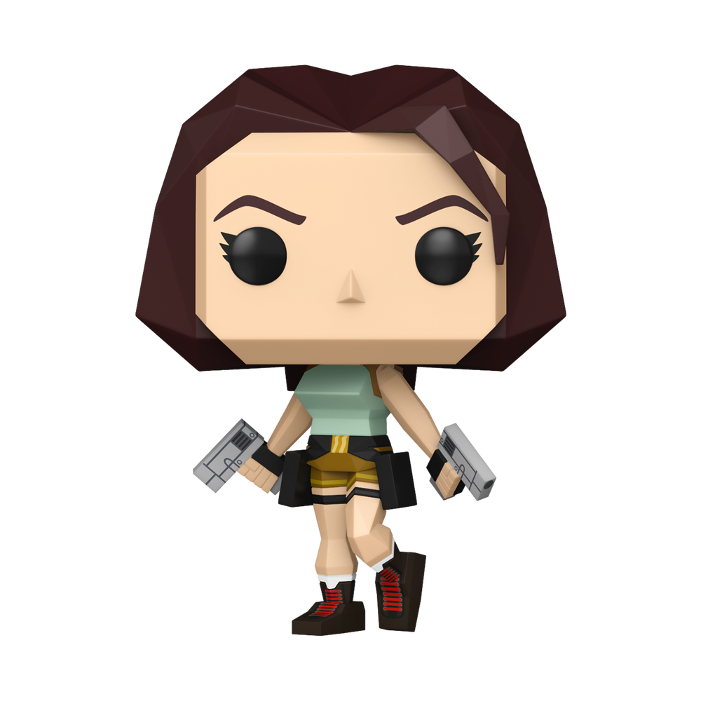 Pop! Games Tomb Raider Lara Croft (Polygon) Funko POP Vinyl Bild 1