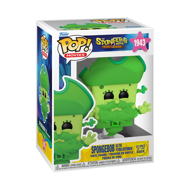 The Spongebob Movie SpongeBob The Flying Dutchman (Glow) Funko POP Vinyl