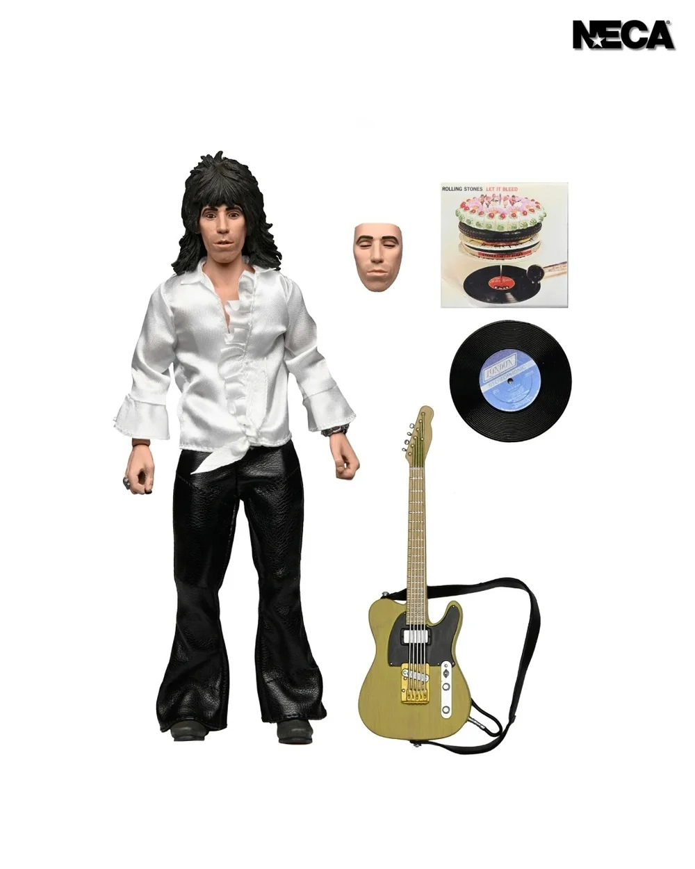 NECA - ROLLING STONES KEITH RICHARDS (1975) 8 INCH CLOTHED ACTION FIGURE Bild 1