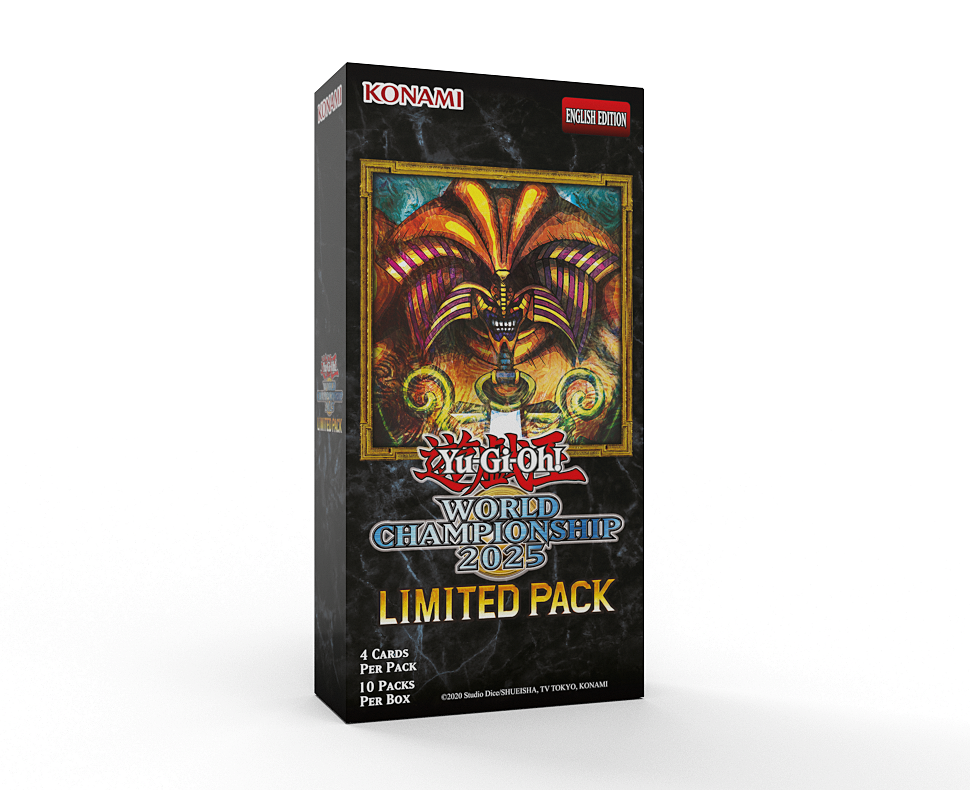 Yu-Gi-Oh! Limited Pack World Championship 2025 Booster Pack Display (10 Packs) Bild 1