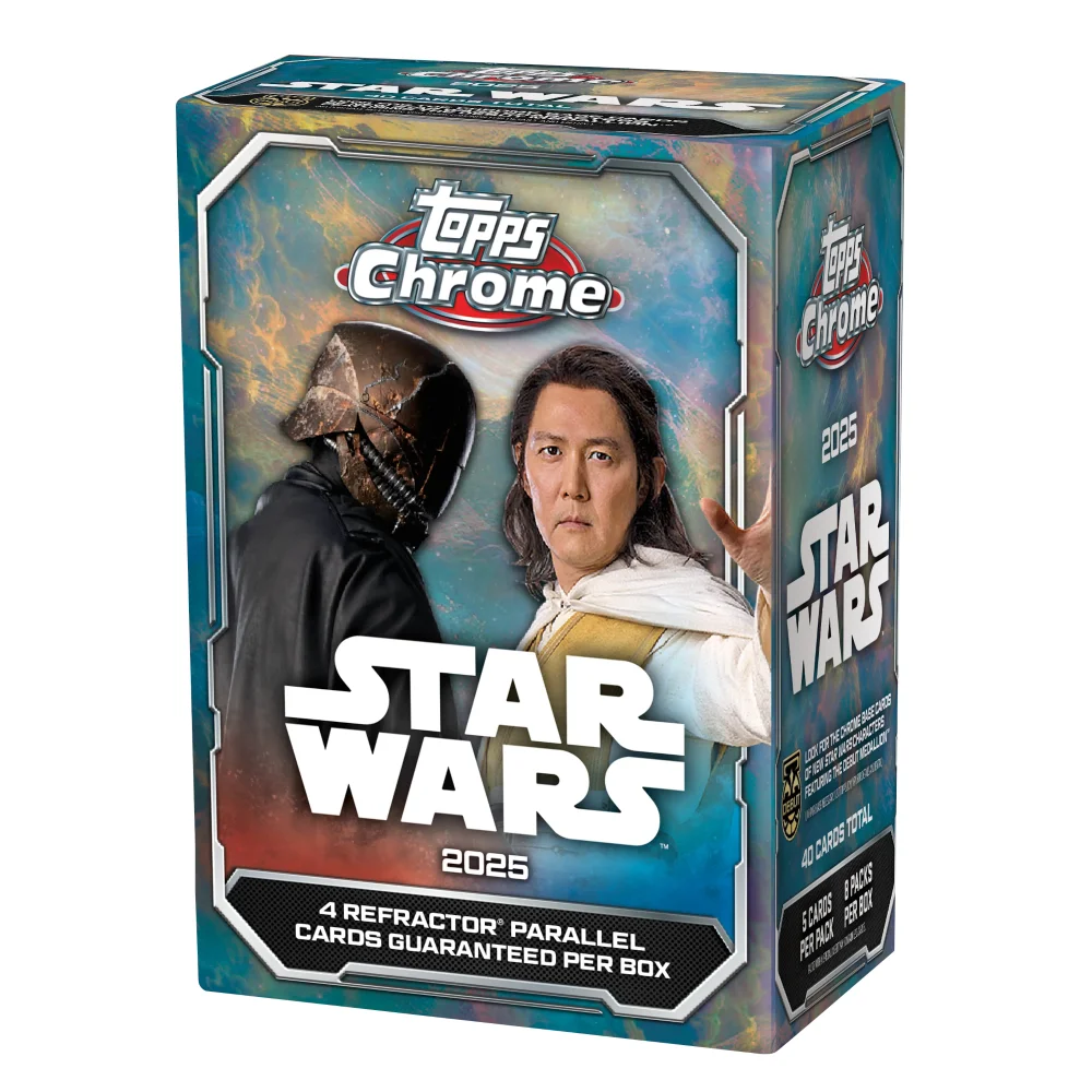 2025 Topps Chrome Star Wars Value Box (8 Packs) Bild 1