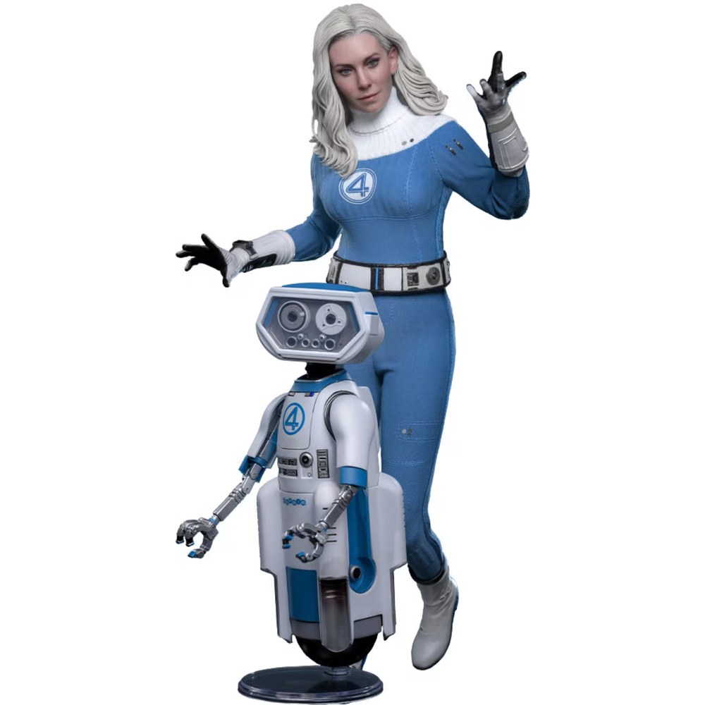 Hot Toys 1/6 Invisible Woman and H.E.R.B.I.E. - The Fantastic Four - First Steps Bild 1