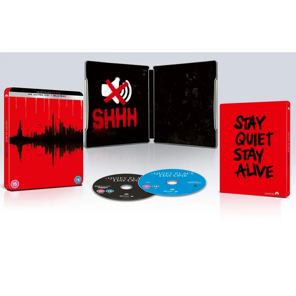 A QUIET PLACE DAY ONE 4K Ultra HD & Blu-ray STEELBOOK Bild 1