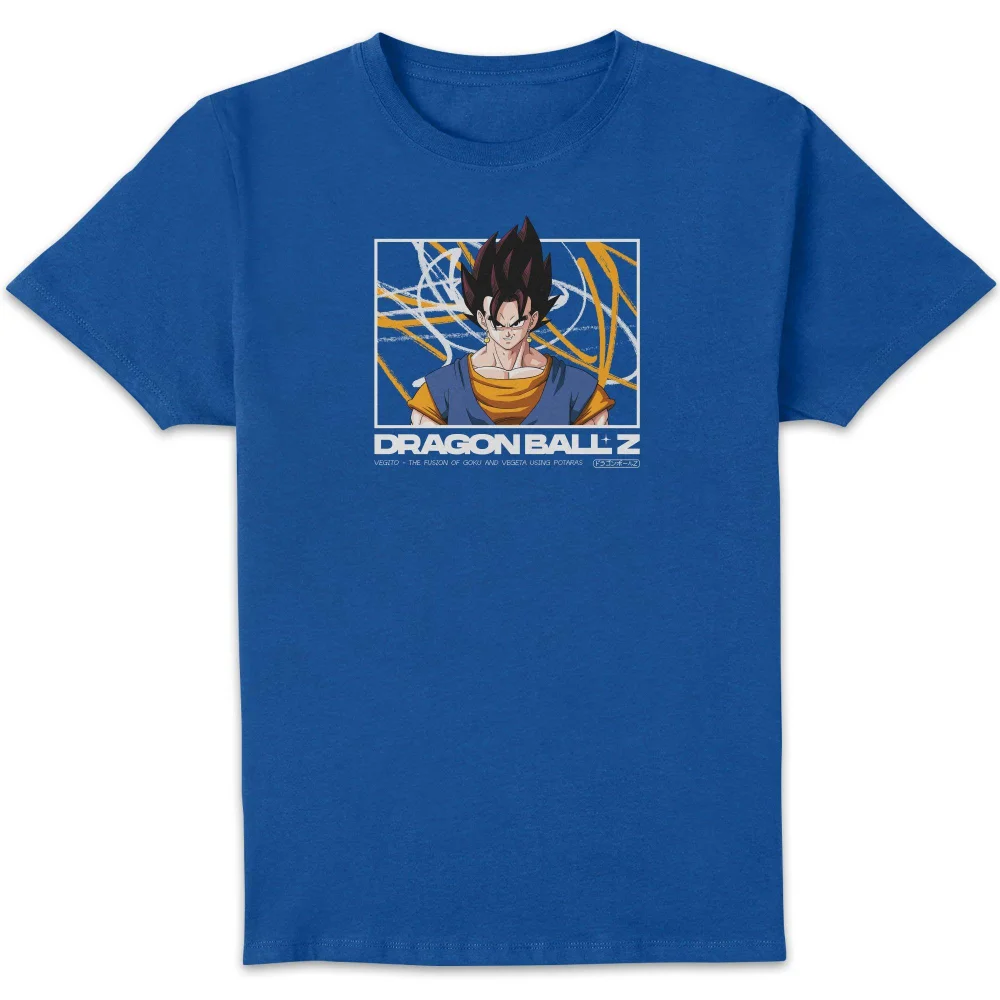 Dragon Ball Z Vegito Profile Unisex T-Shirt - Blue - S Bild 1