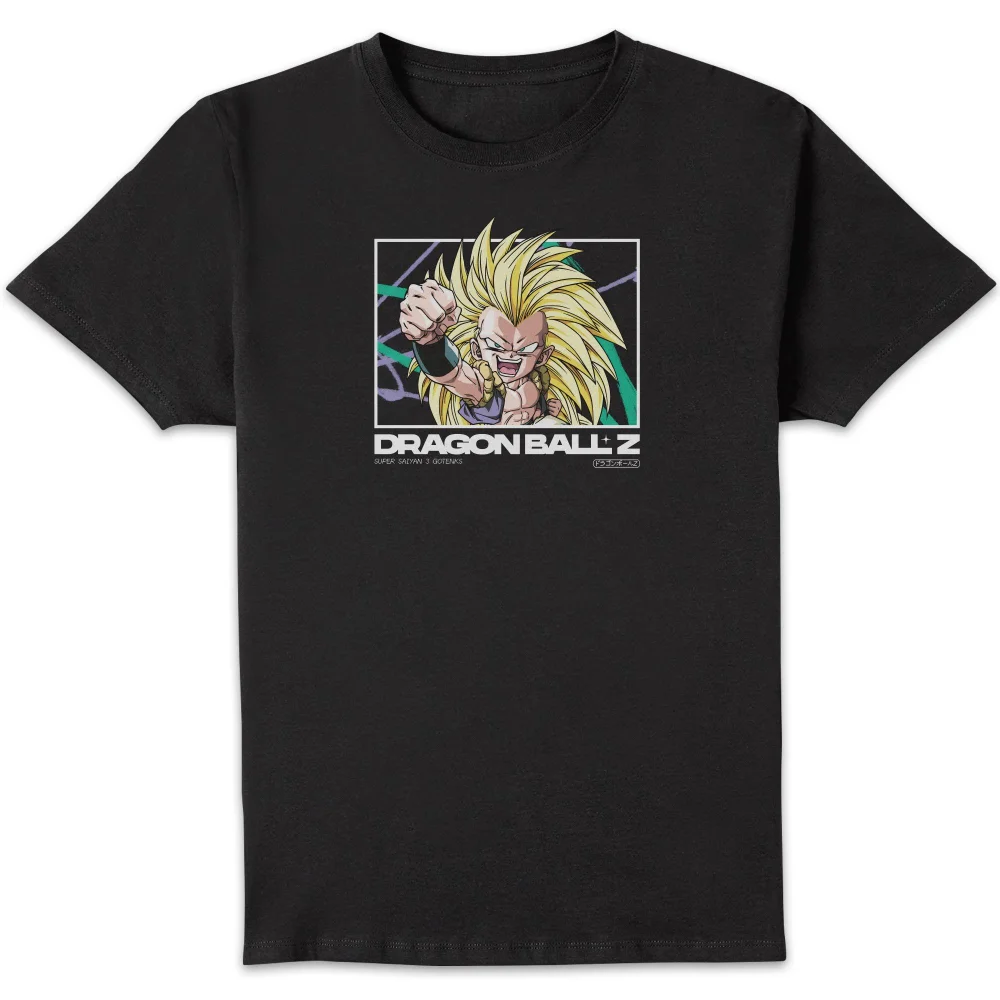 Dragon Ball Z Super Saiyan 3 Gotenks Profile Unisex T-Shirt - Black - S Bild 1
