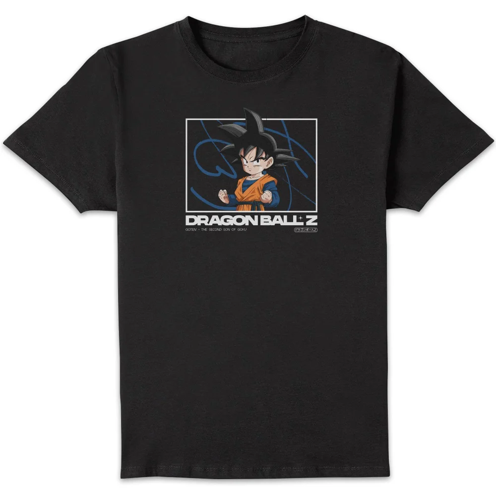 Dragon Ball Z Goten Profile Unisex T-Shirt - Black - S Bild 1