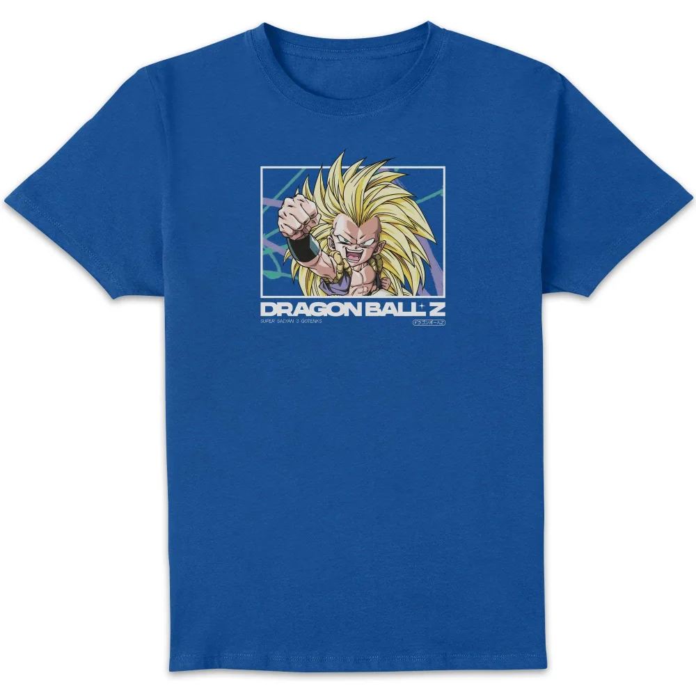 Dragon Ball Z Super Saiyan Gotenks Profile Unisex T-Shirt - Blue - L Bild 1