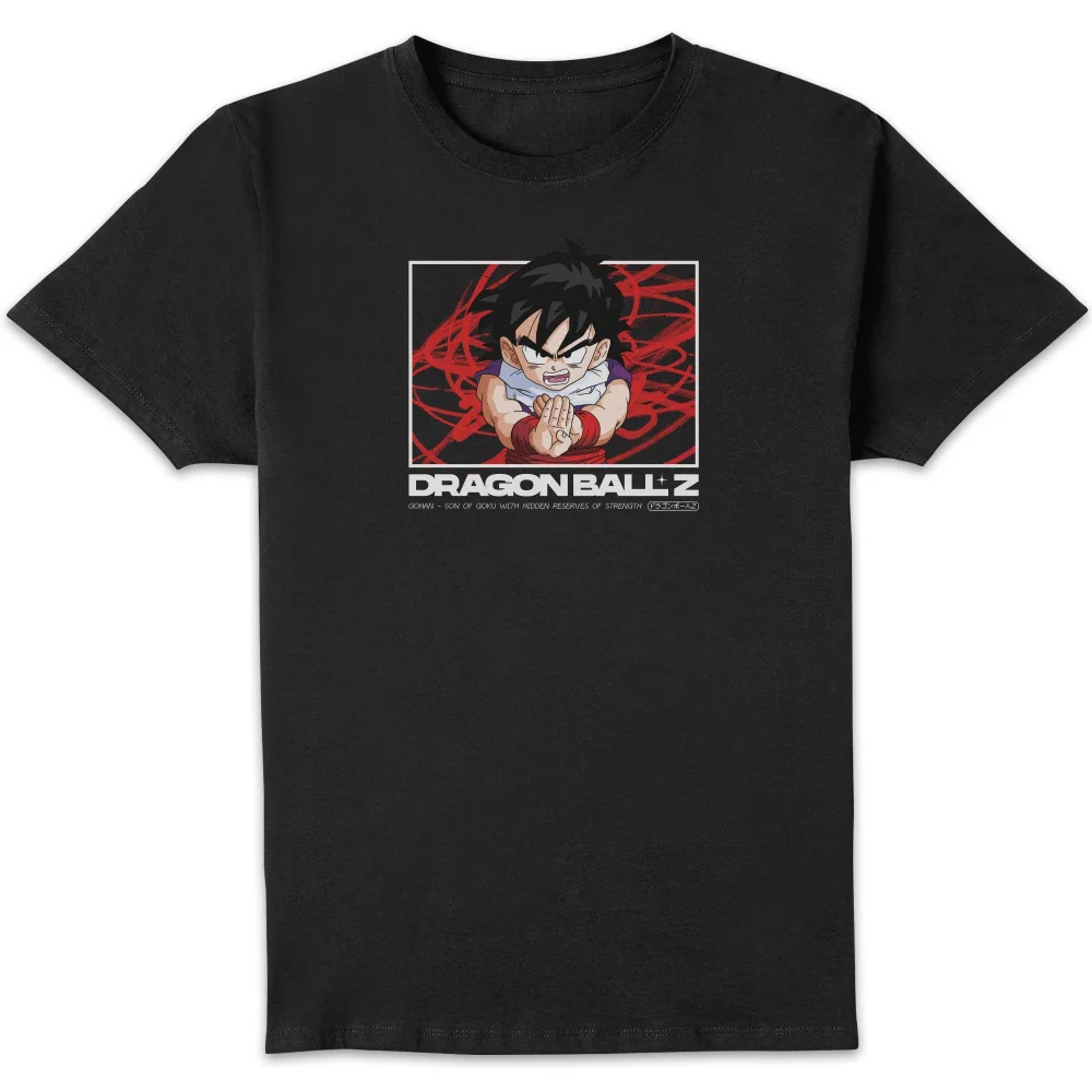 Dragon Ball Z Gohan Profile Unisex T-Shirt - Black - S Bild 1