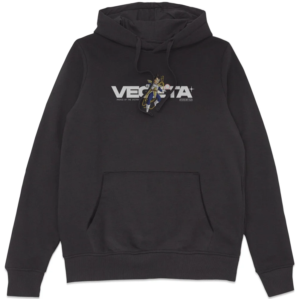 Dragon Ball Z Vegeta Style Hoodie - Black - S Bild 1