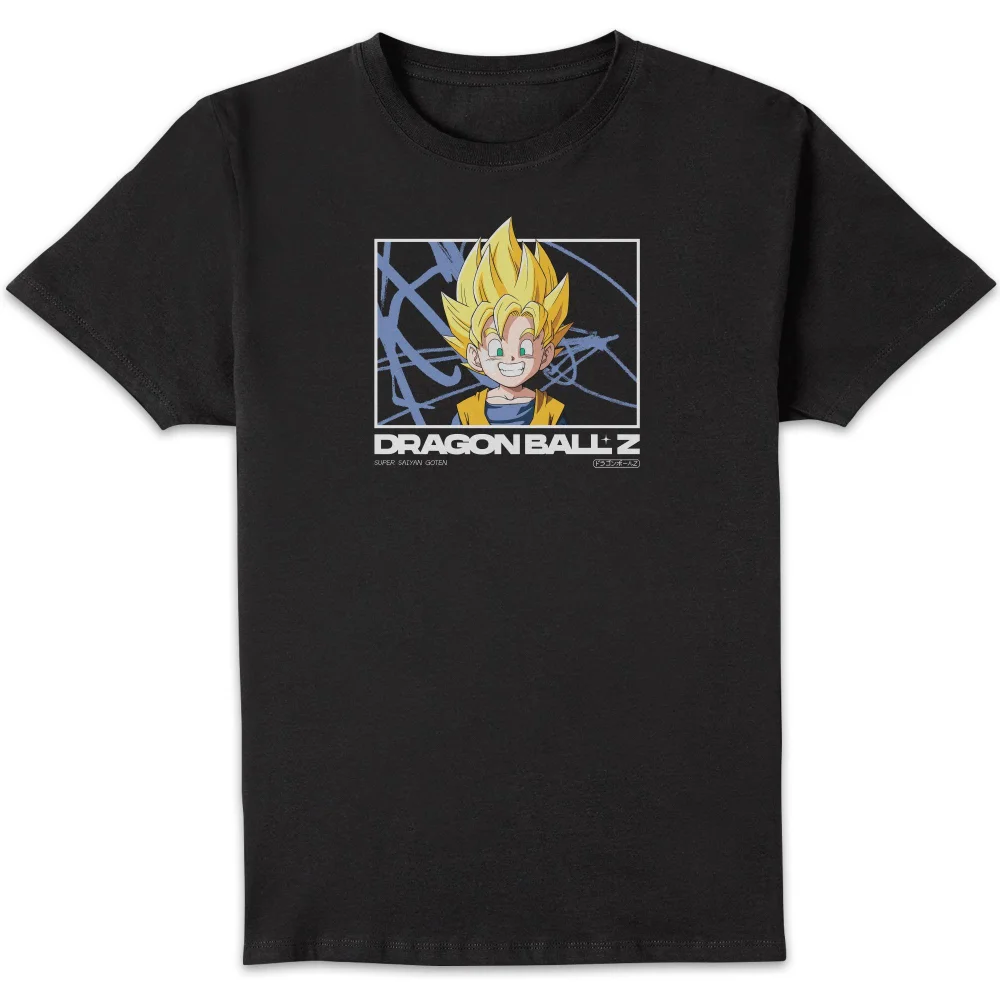 Dragon Ball Z Super Goten Profile Unisex T-Shirt - Black - S Bild 1