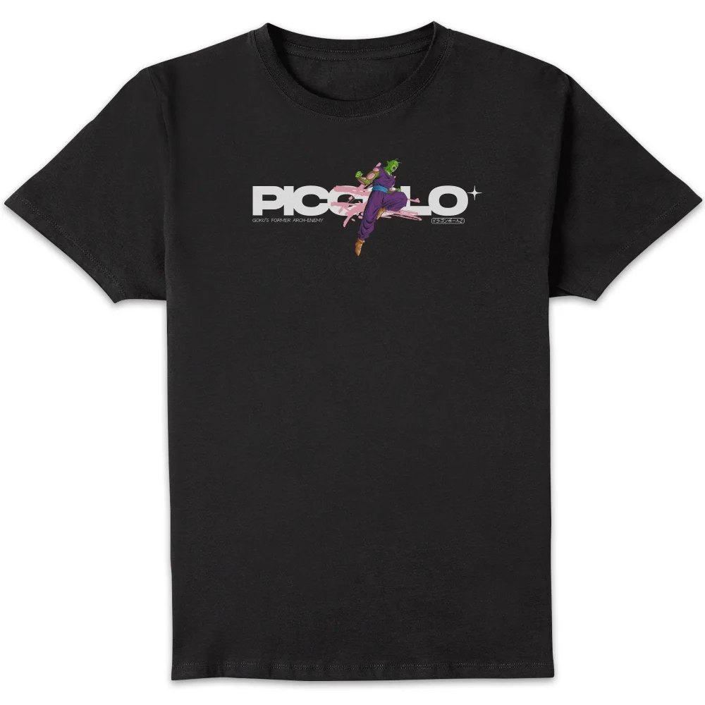 Dragon Ball Z Piccolo Style Unisex T-Shirt - Black - S Bild 1