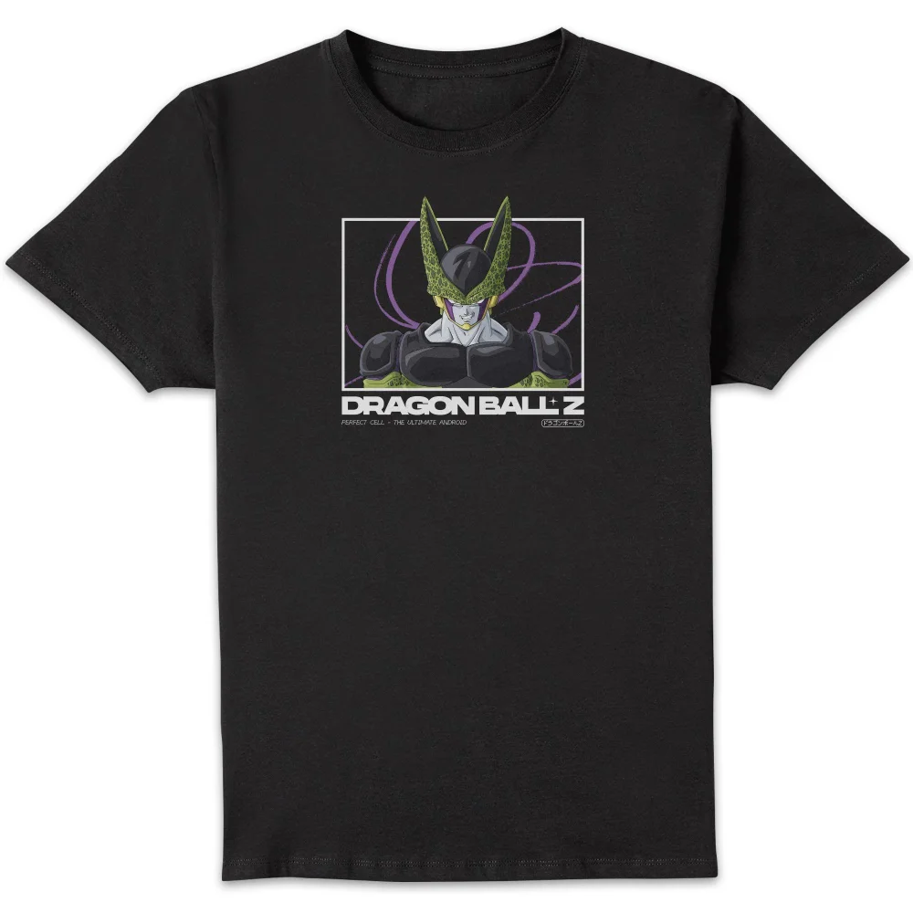 Dragon Ball Z Perfect Cell Profile Unisex T-Shirt - Black - S Bild 1