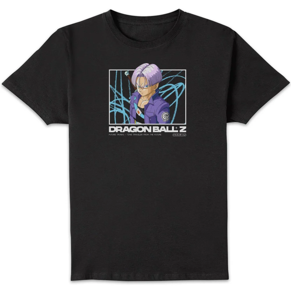 Dragon Ball Z Future Trunks Profile Unisex T-Shirt - Black - S Bild 1