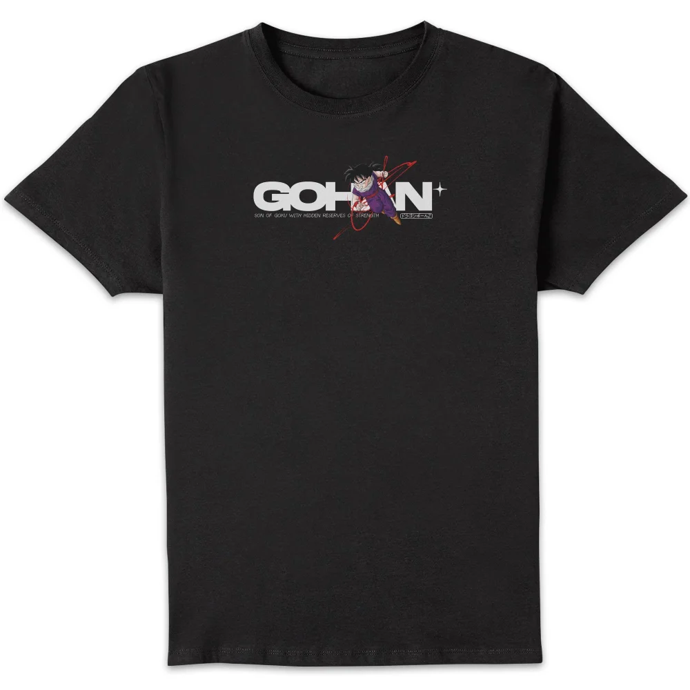 Dragon Ball Z Gohan Unisex T-Shirt - Black - S Bild 1