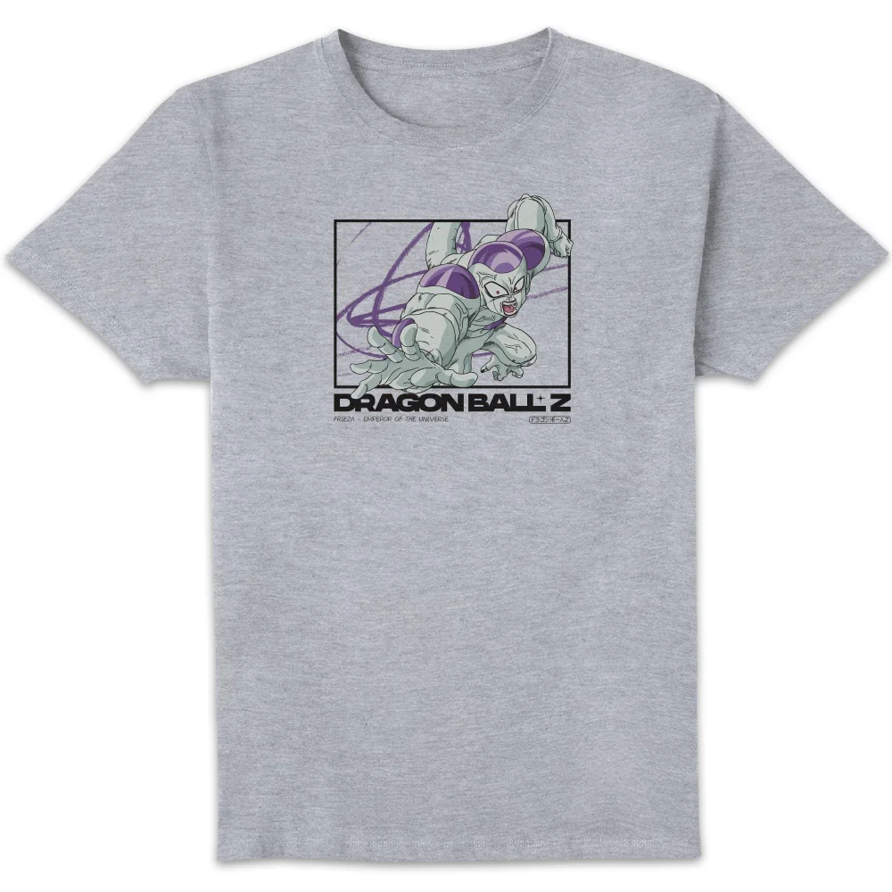 Dragon Ball Z Frieza Profile Unisex T-Shirt - Grey - S Bild 1