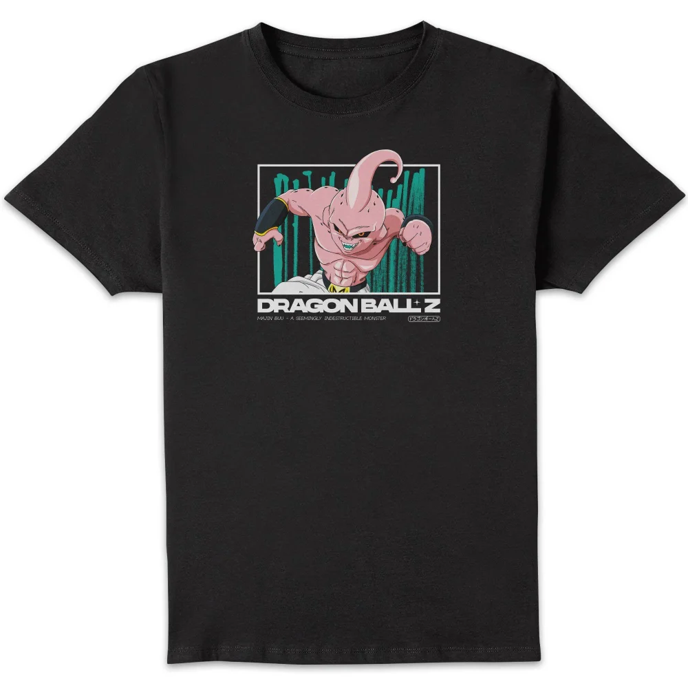 Dragon Ball Z Majin Buu Profile Unisex T-Shirt - Black - S Bild 1