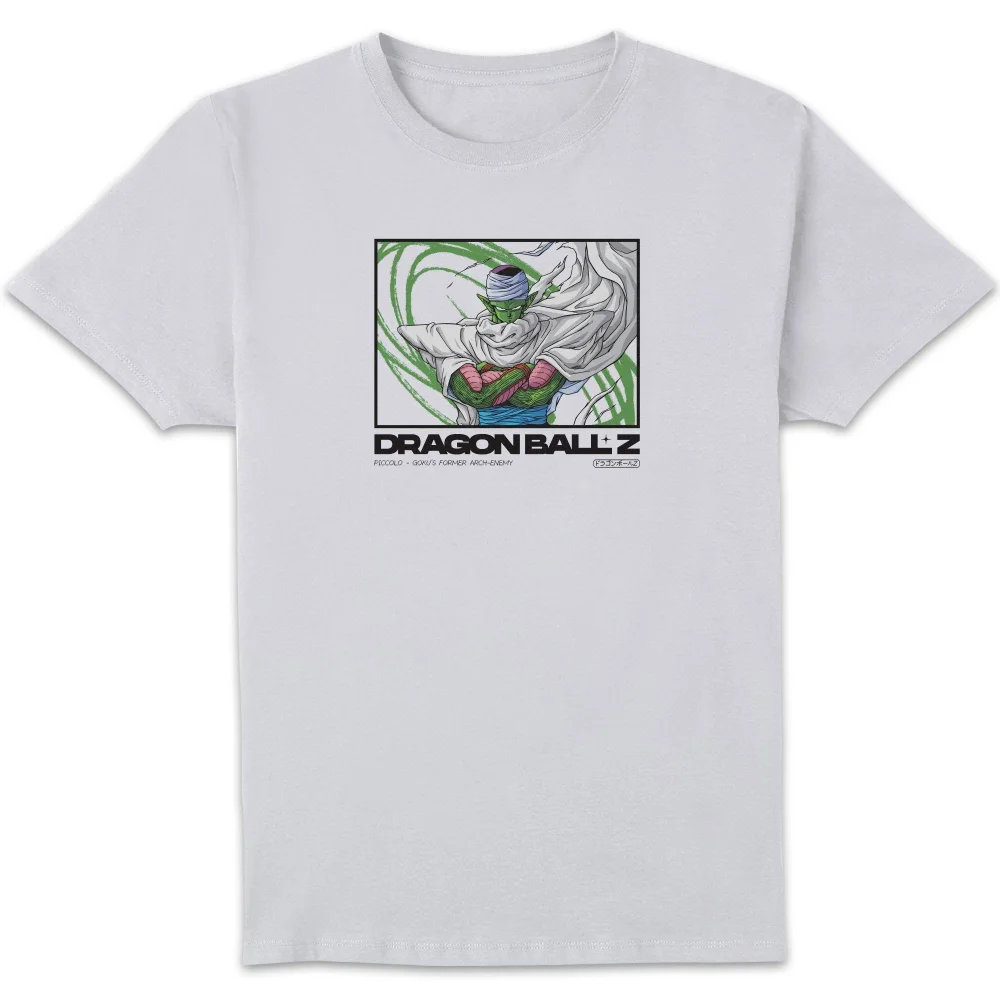 Dragon Ball Z Piccolo Profile Unisex T-Shirt - White - S Bild 1