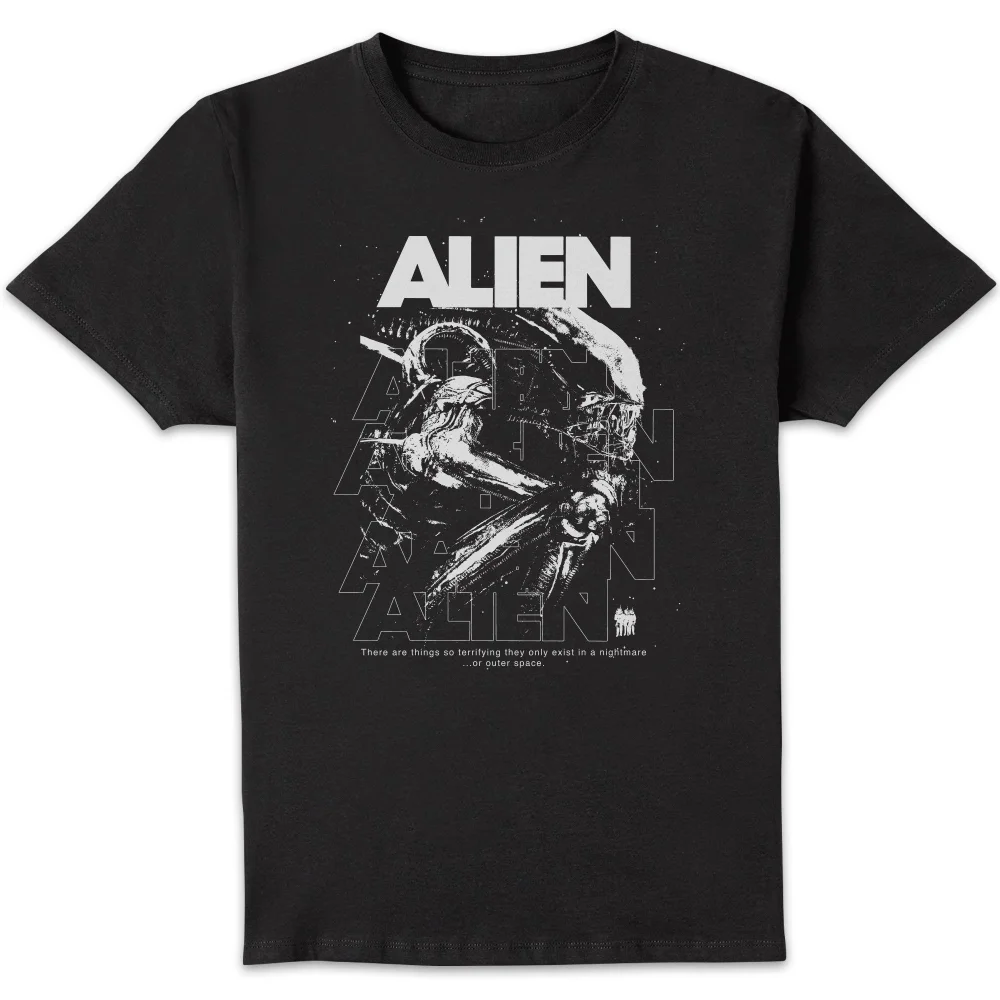 Alien Nightmare Poster Unisex T-Shirt - Black - XXL Bild 1